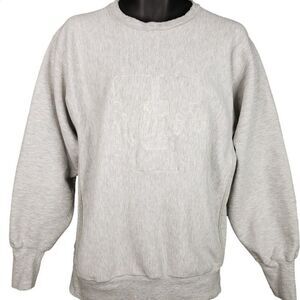 Illinois Fighting Illini Sweatshirt Vintage 90s Champion Reverse Weave